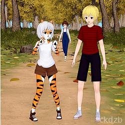 Calvin and Hobbes-chan