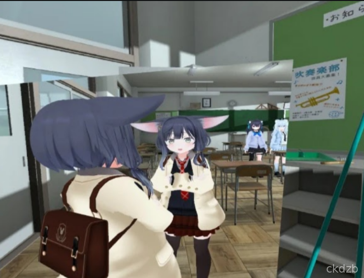 Fluffy Training Kemomimi VR! Screenshot 1