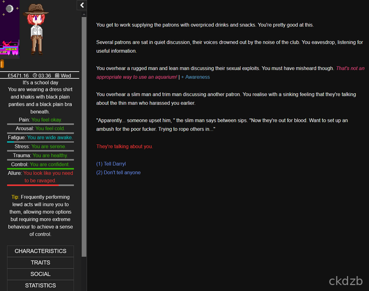Degrees of Lewdity (v0.5.2.6) Screenshot 1