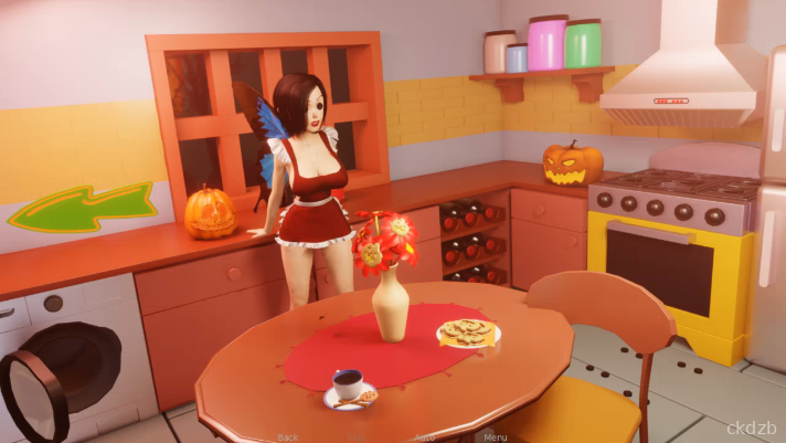 DeeDees Home and the Haunting of Halloween Manor Screenshot 1