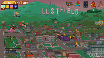 The Simpsons Lusfield Screenshot 1