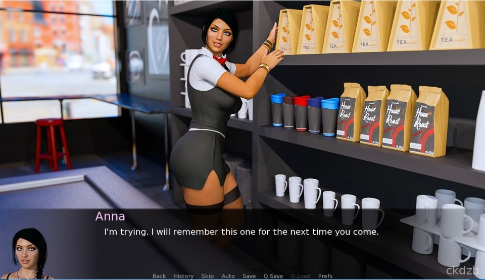 Anna Exciting Affection Chapter 1: Unofficial Ren’py Remake Screenshot 1