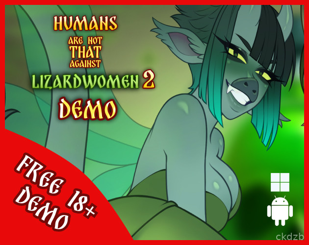 Humans are not that against Lizardwomen 2 DEMO