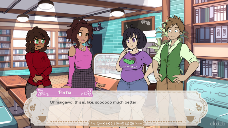 Mice Tea: Oops! All Gyarus! Screenshot 1