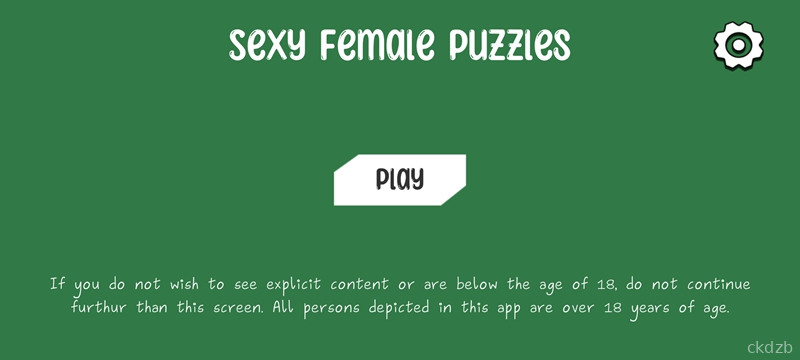 Sexy Nude Girl Puzzles Screenshot 3
