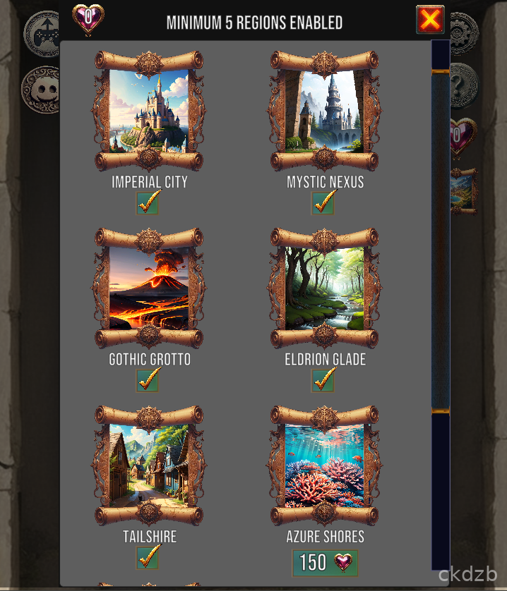 Dreamweaver Damsels Screenshot 1