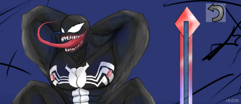 Touch And Tease Sharkfurryman Venom Version (NSFW) Screenshot 1