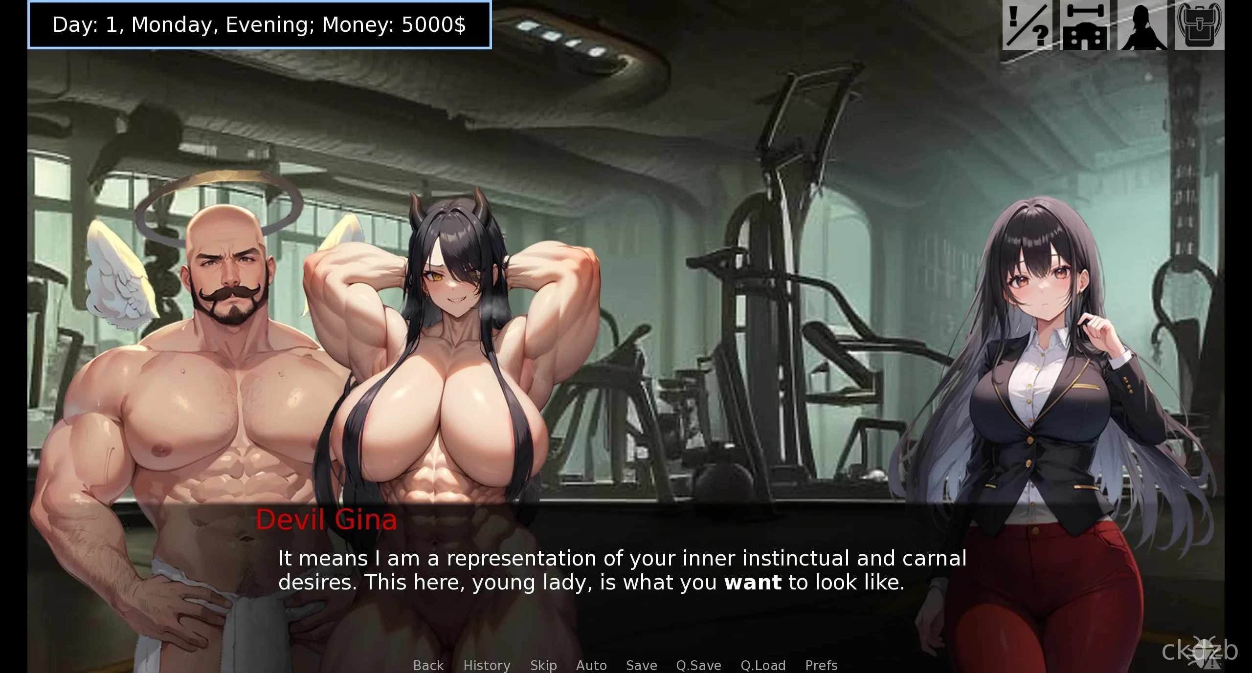 Gina's Gym Screenshot 1