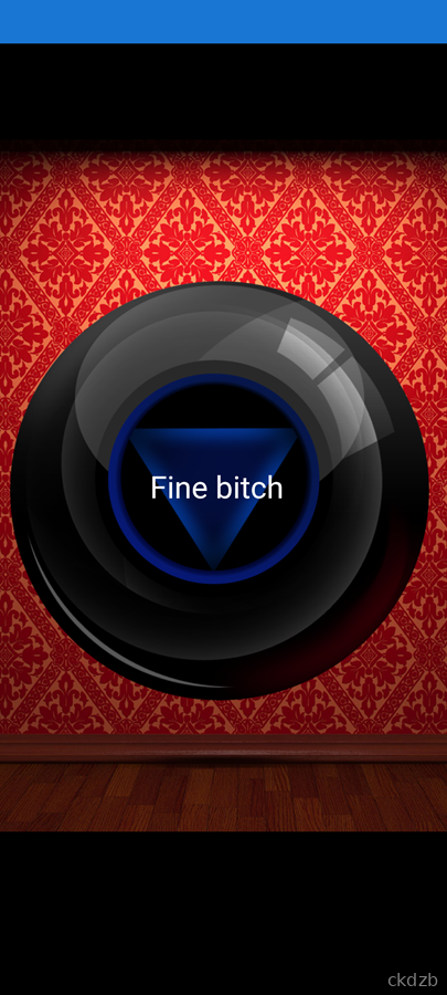 Cussing 8 ball Screenshot 1