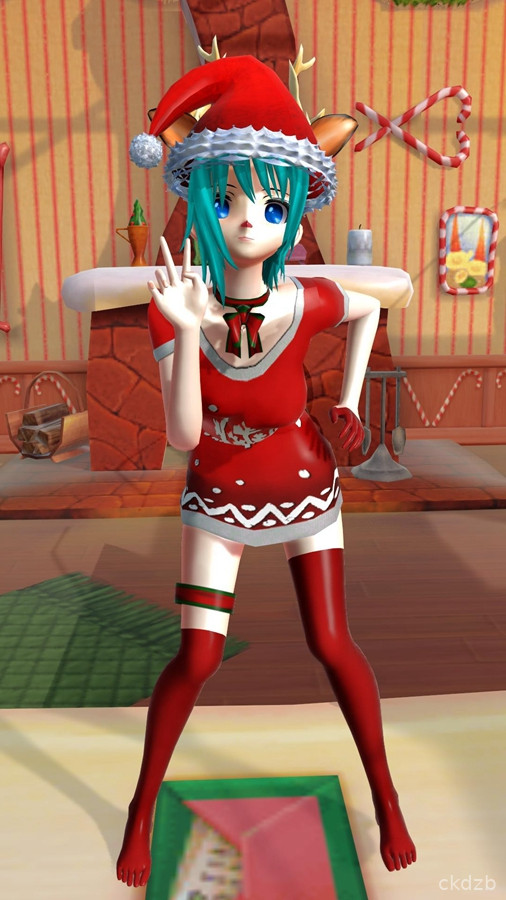 XMAS ANIME RUN HENTAI Screenshot 1