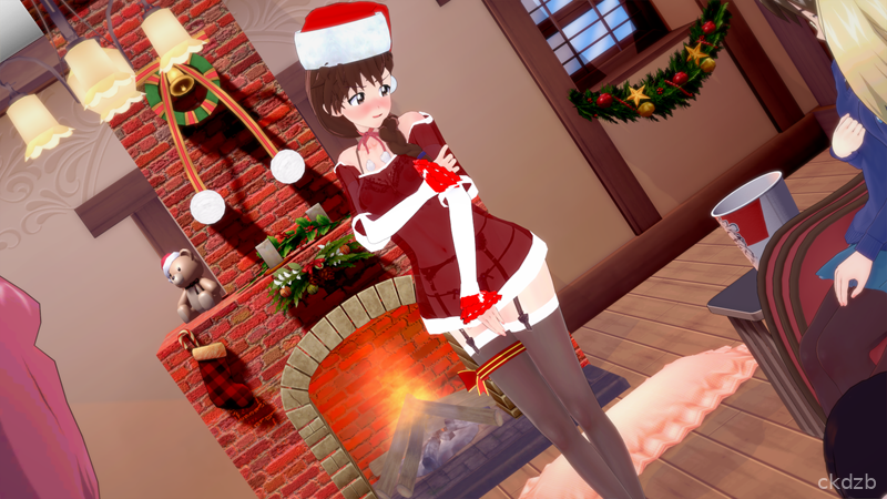 English Christmas : Girls und Panzer der Panzussy Screenshot 3
