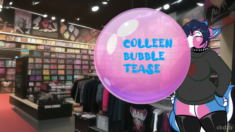 Colleen Bubble Tease Screenshot 1