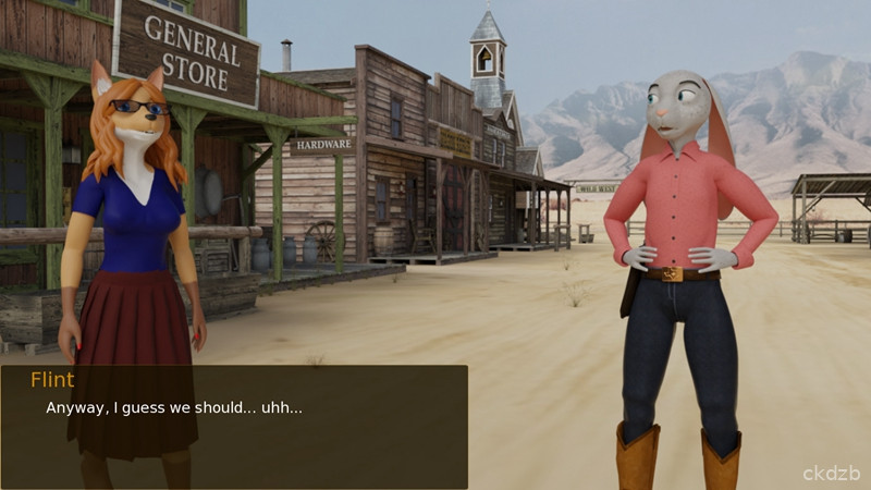 Yiff Strip Western (EP9) Screenshot 1