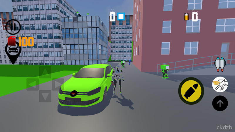 Robocup City: Free GTA Style Game Screenshot 3