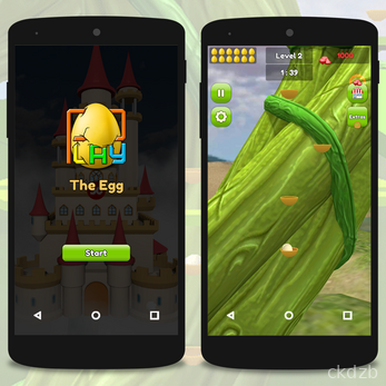 The Egg: Egg Jump Game Screenshot 1