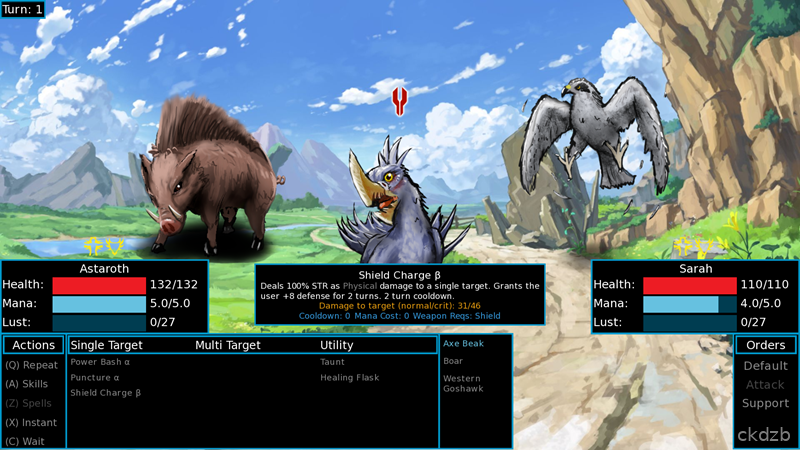 Divine Dawn (v0.32) Screenshot 1