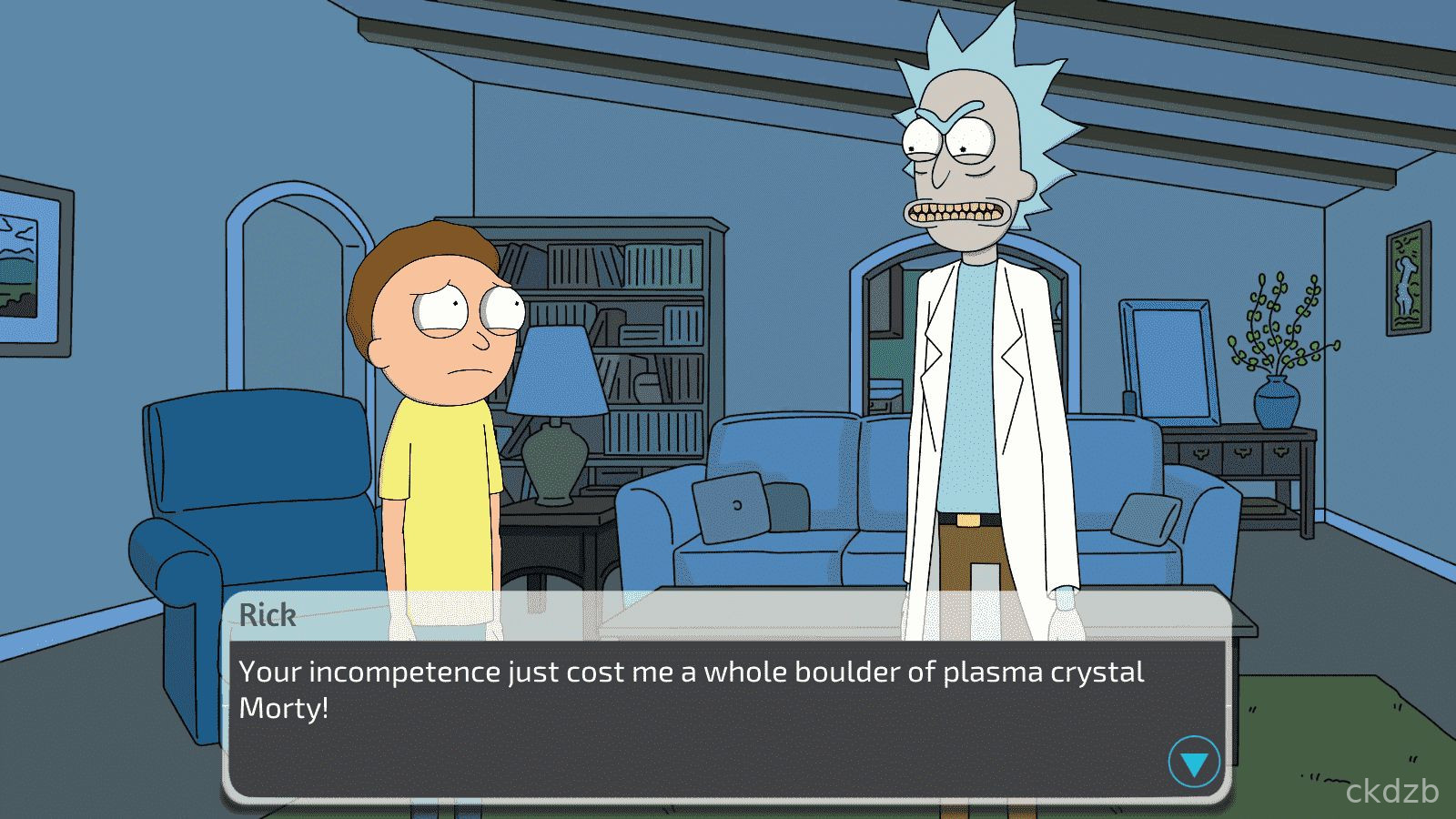 Rick and Morty - A Way Back Home Screenshot 1