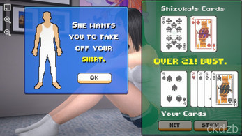 GF Strip Blackjack - Shizuka Free Version Screenshot 3