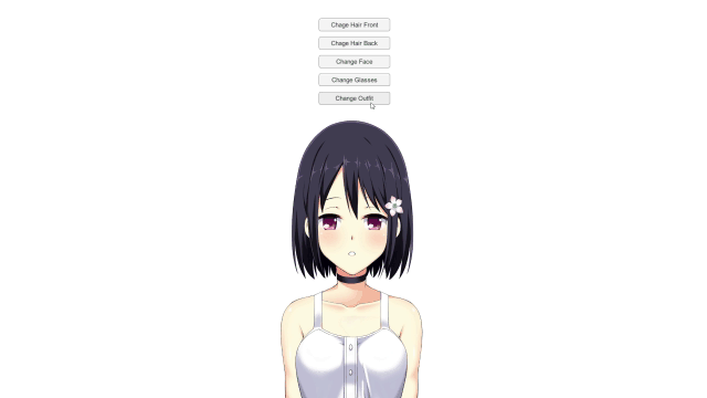 Anime Waifu Creator 2D | by. Ecchi Games Screenshot 3