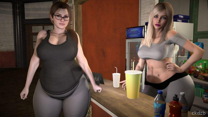 Fattening Up The Young Girls With Milk And Coffee Screenshot 1