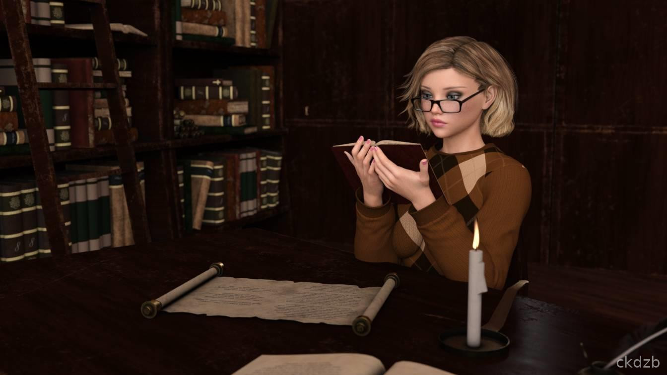 Emma In the Library Screenshot 1
