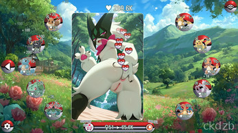 Meowscarada Clicker (Pokemon) (NSFW version) Screenshot 1