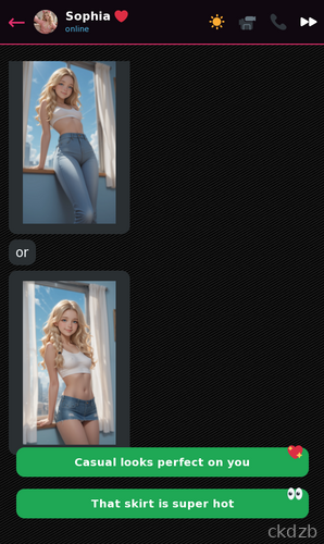 My NTR Girlfriend Sophia Screenshot 1