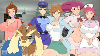 BANG EM ALL - Pokemon NSFW Hentai adult game Screenshot 5