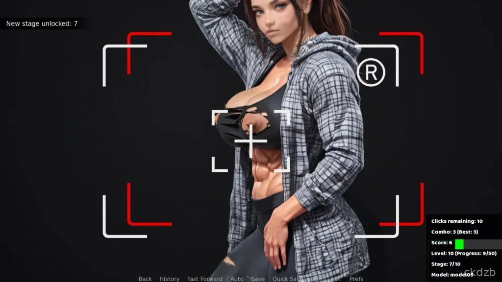 Female Muscle Leveling Screenshot 3