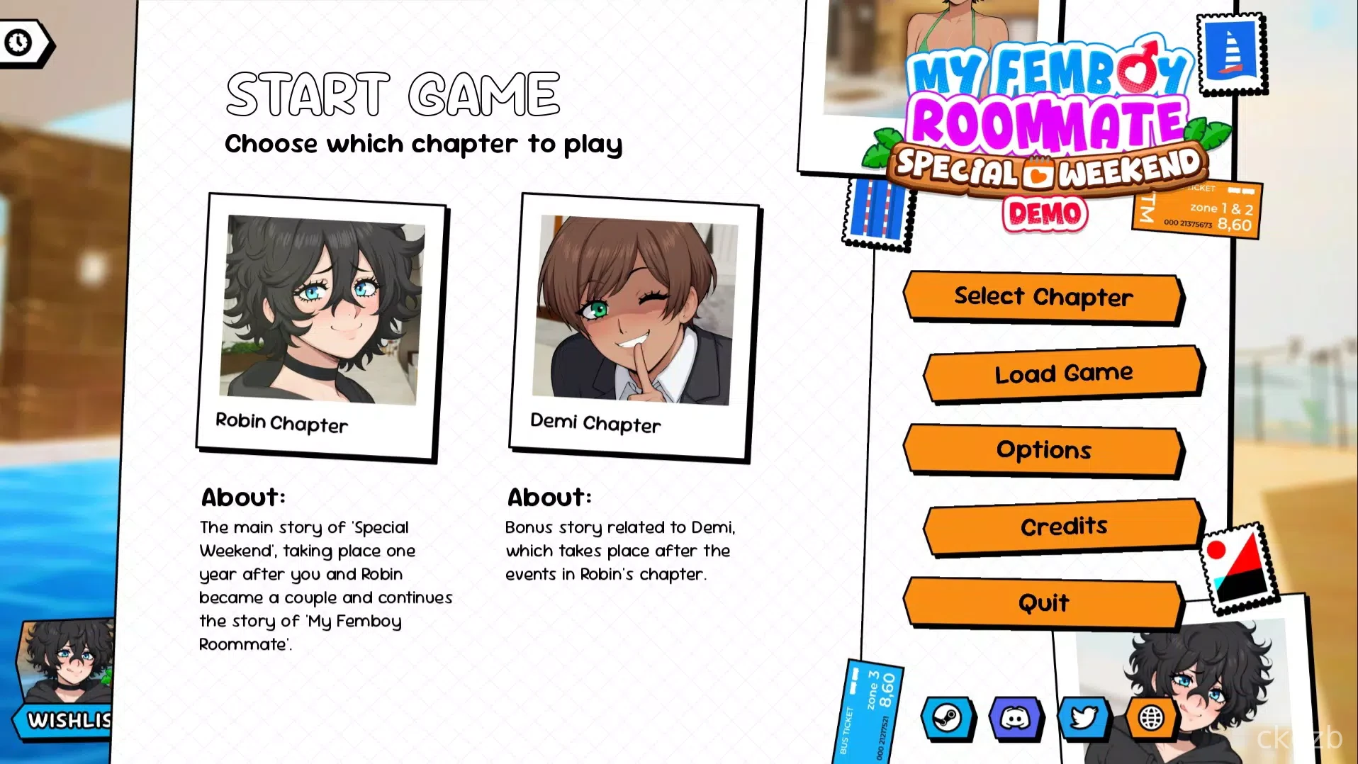 My Femboy Roommate: Special Weekend Screenshot 7