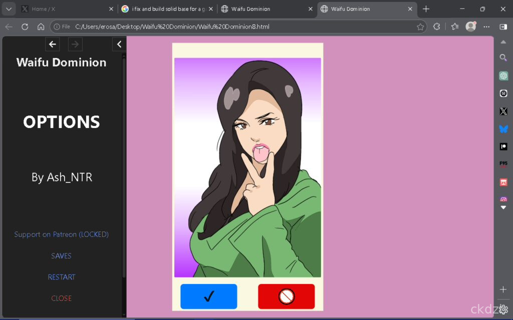 Waifu Dominion Screenshot 3