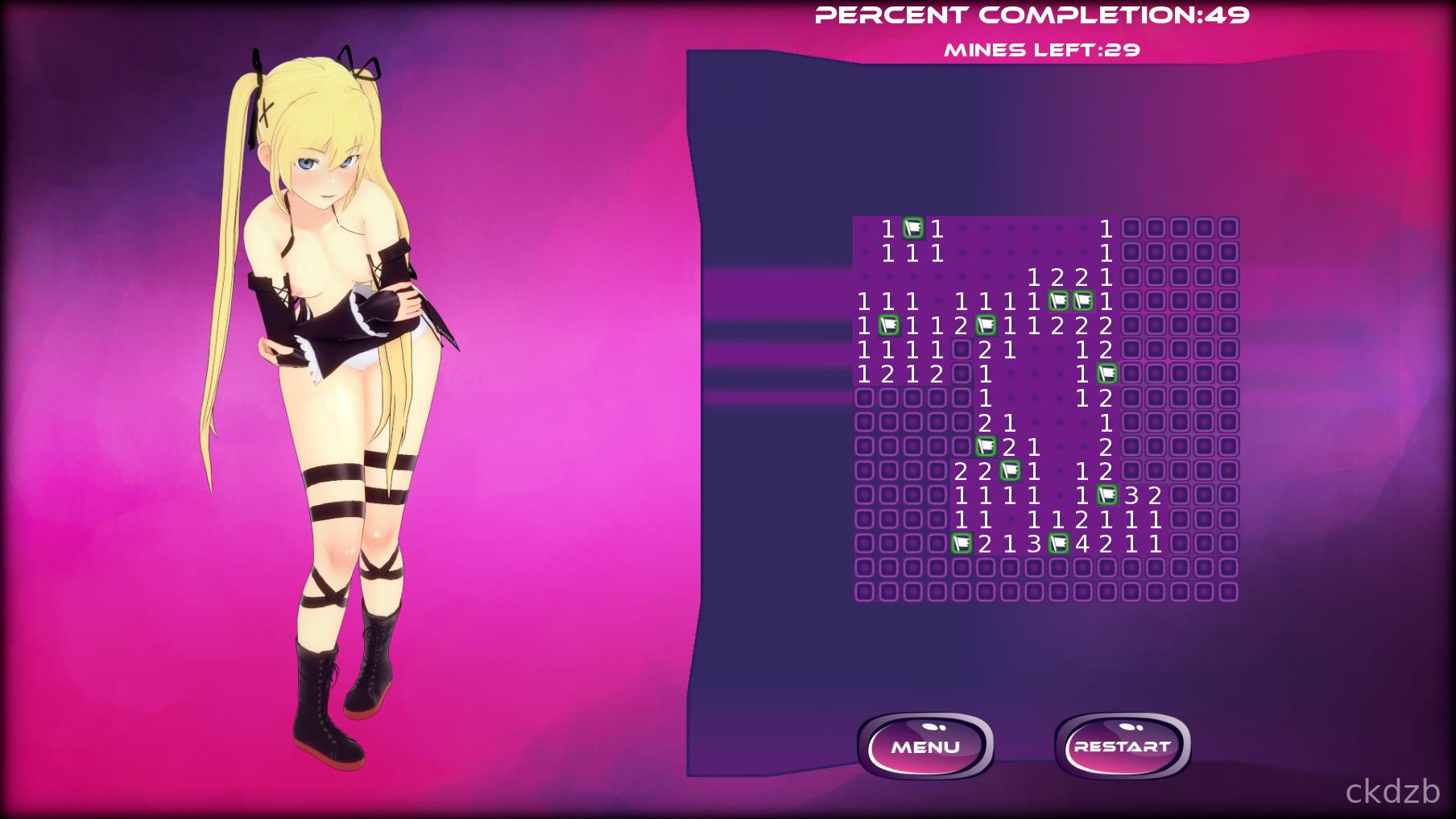 Sexy Minesweep + Valentine Special Screenshot 1