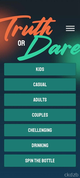 Truth or Dare - mobile Screenshot 3