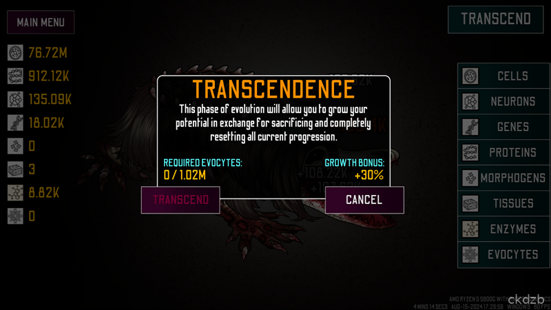 Anomaly Evolution (v0.25 Full) Screenshot 1