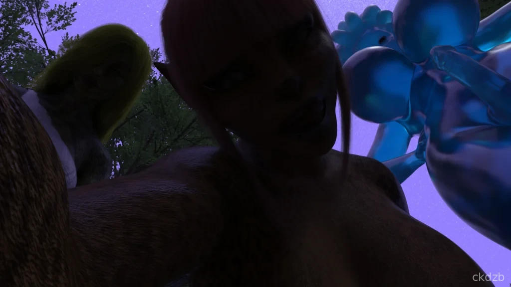 Sorceress In the Sinful Silkwood Yielding Screenshot 5