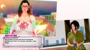 Cracks in the Aegis: A Superheroine NTR Story Screenshot 3