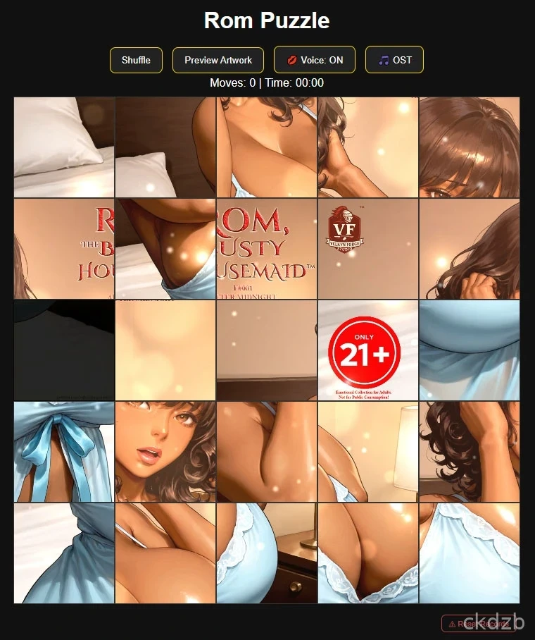 Rom, The Busty Housemaid Screenshot 2