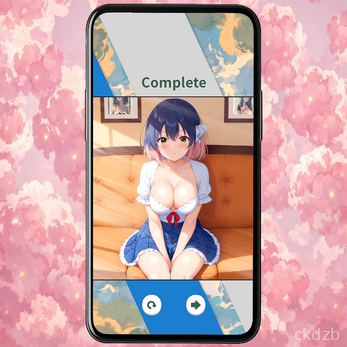 Sexy Girls Posing Puzzle Mobile Edition DEMO Screenshot 1